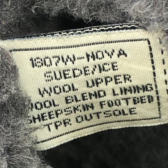 Bearpaw Nova Suede Sheepskin Winter Boot Bootie, Charcoal Gray, Women's 9 - Picture 8 of 9